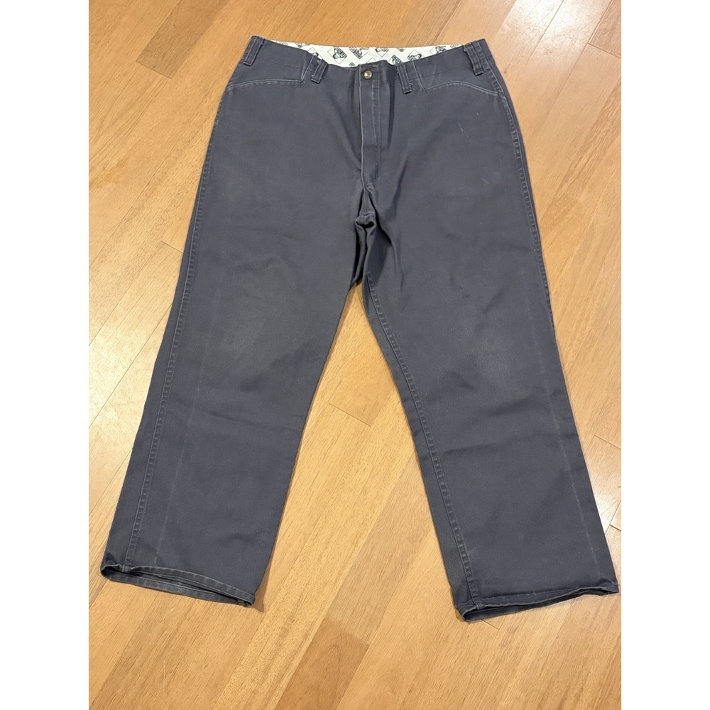 Vintage Ben Davis 90s Gorilla Cut Mens Size 38 Work Pants USA Baggy Wide Skater